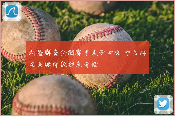 科隆群岛企鹅赛季表现回暖 冲击排名关键阶段迎来考验